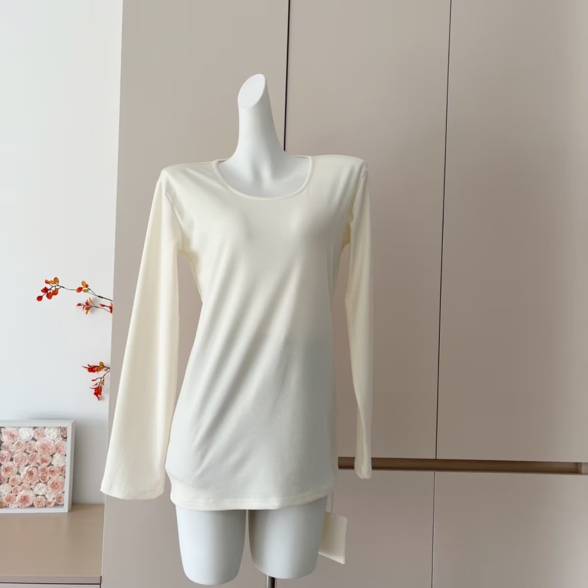 Alex Stevens Women's Crewneck Long Sleeve Layering T-Shirt - Image 4